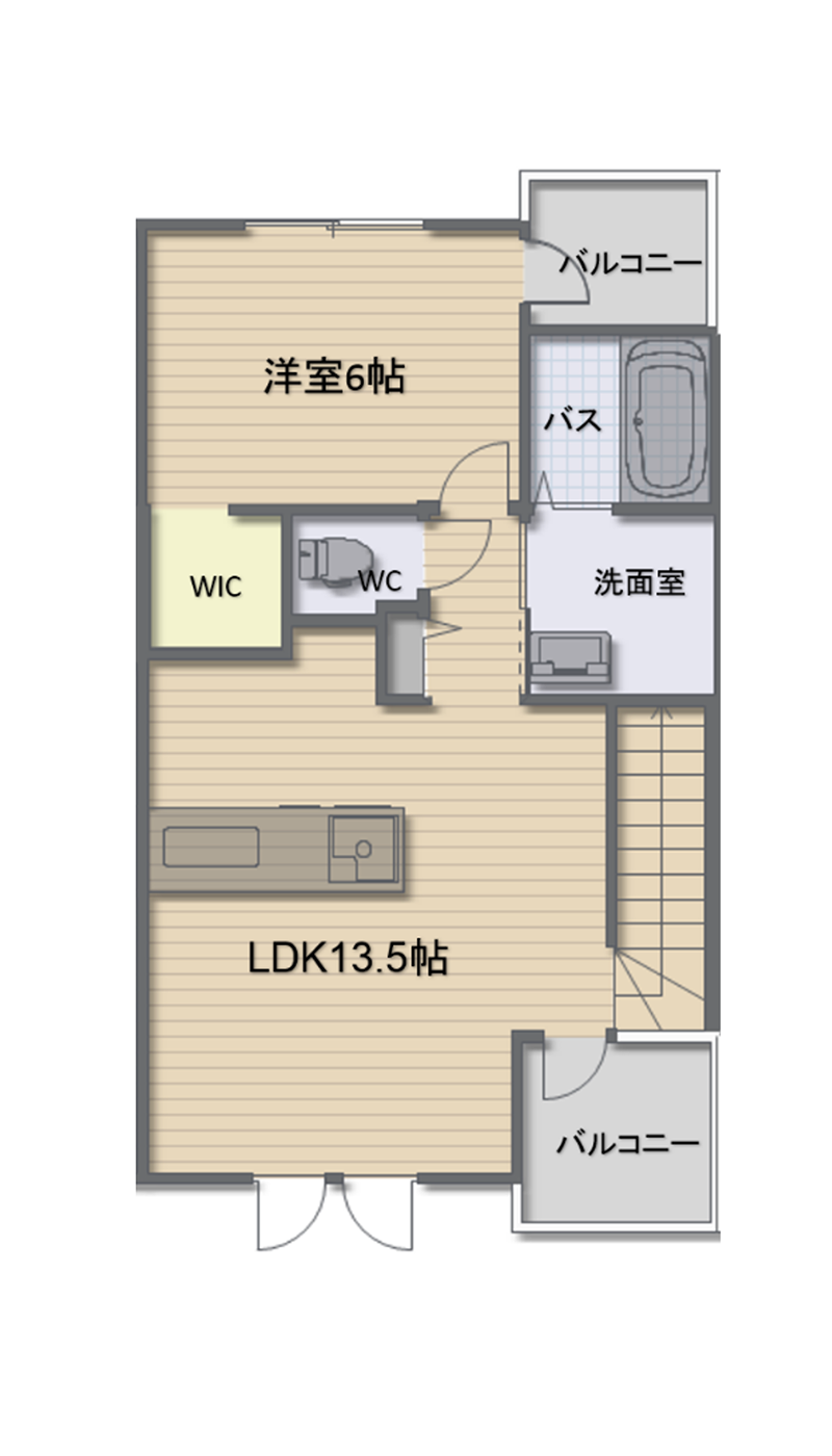 間取図 2階