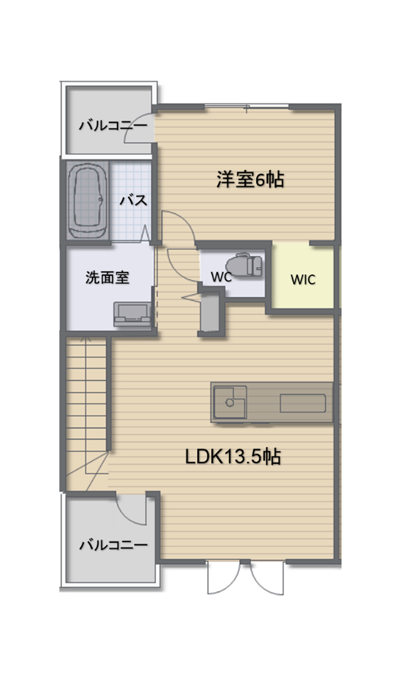 間取図 2階