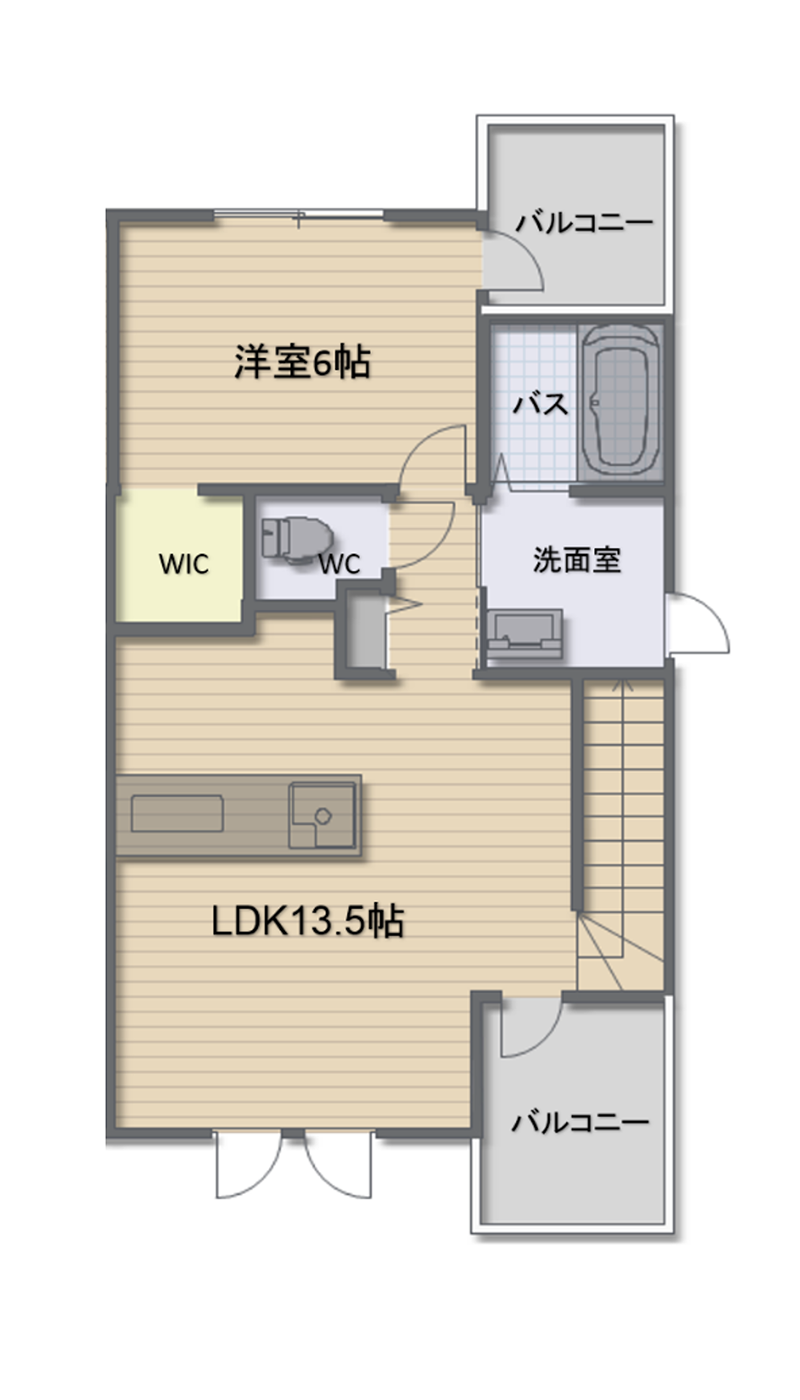 間取図 2階