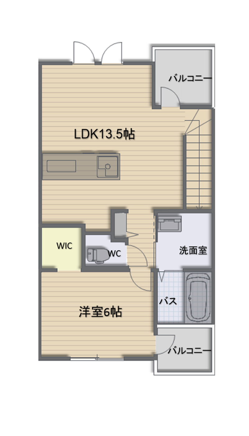 間取図 2階
